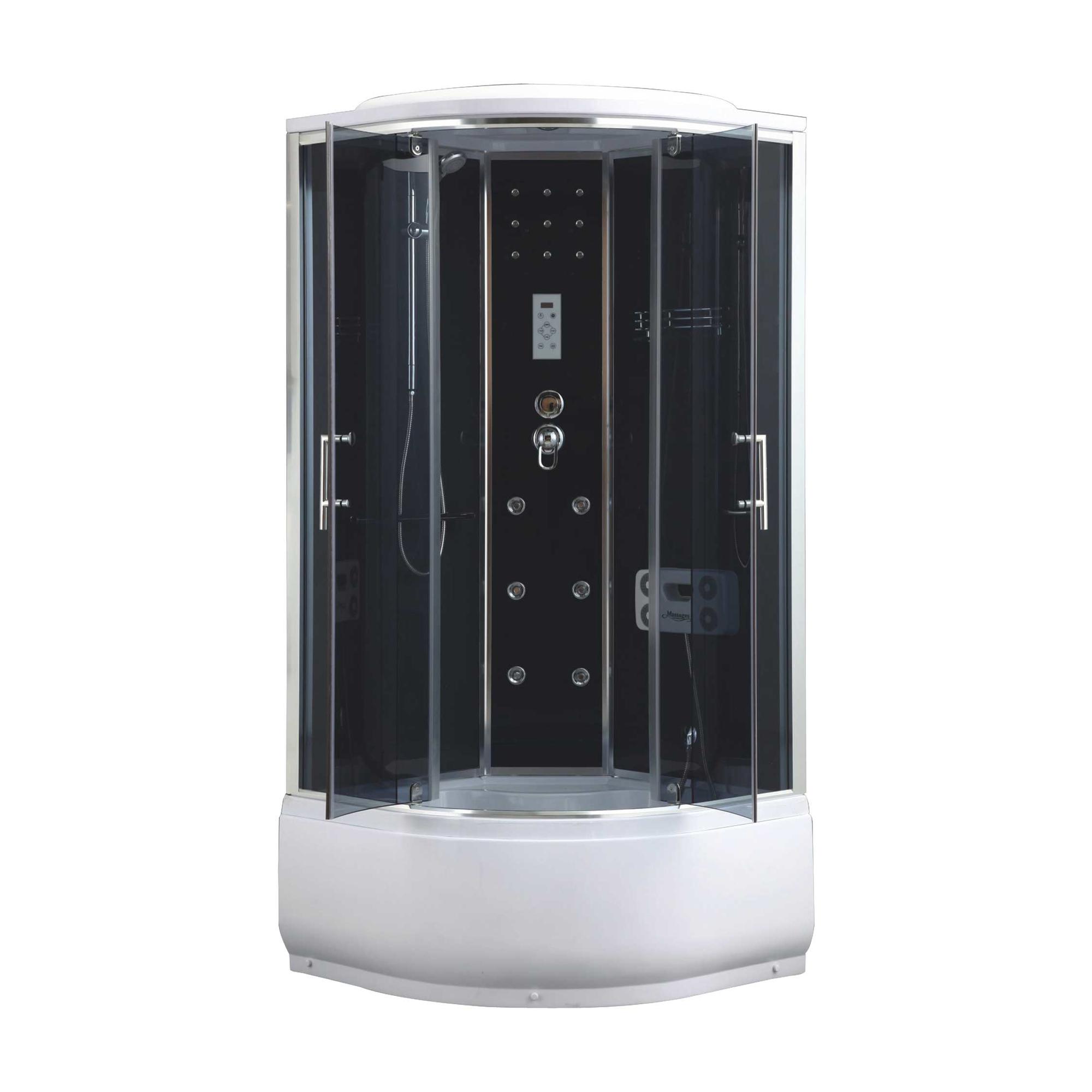 Simple Black Shower Room For Home OSK-8220