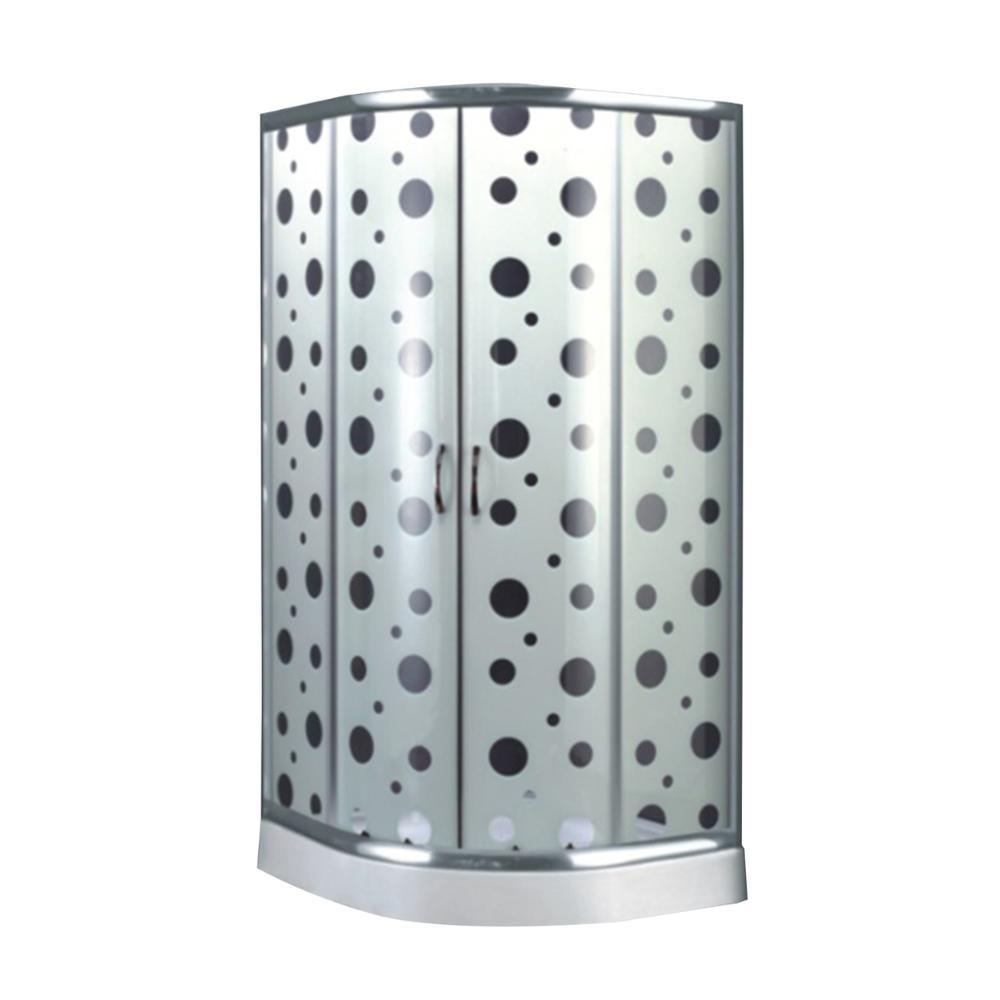 Factory cheap aluminum frame shower bathroom OSK-837-8