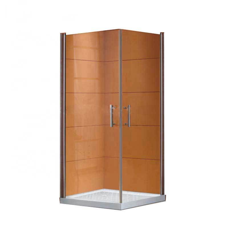 Hot sale insulated glass simple square shower room hinge OSK-851