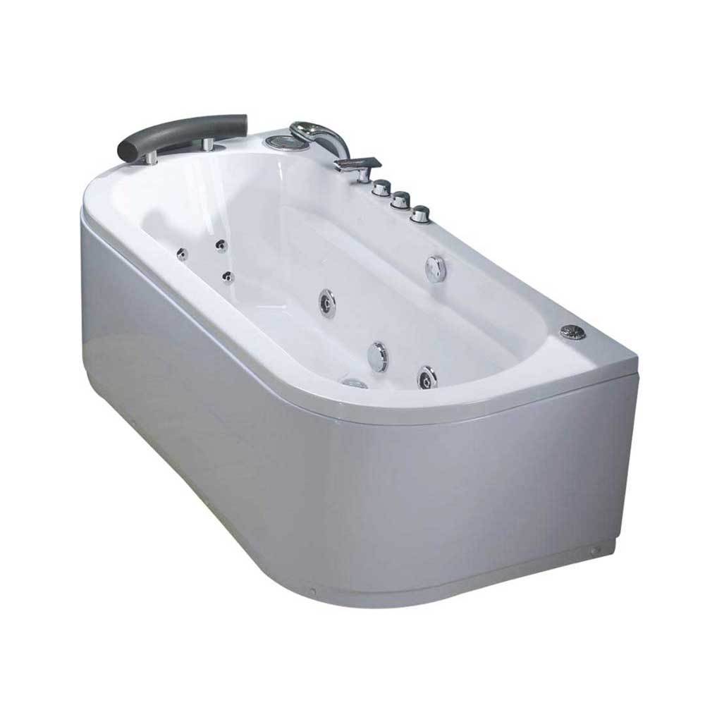 ABS material shallow massage bathtub OSK-917