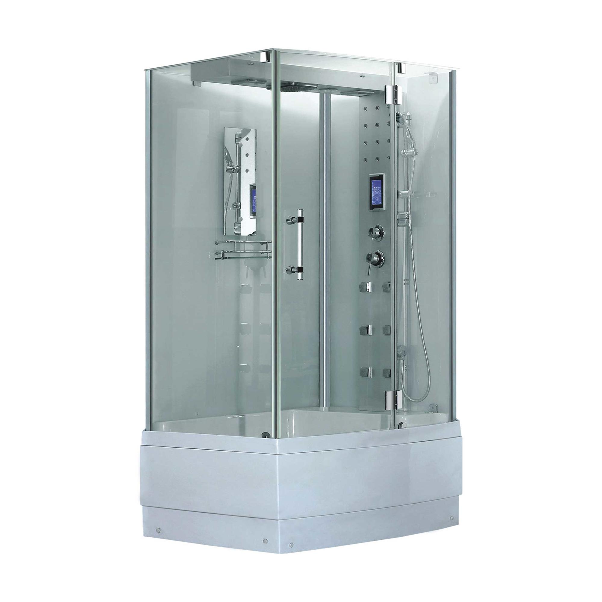 Hot sale high square tray bath shower massage cabin set OSK-8229