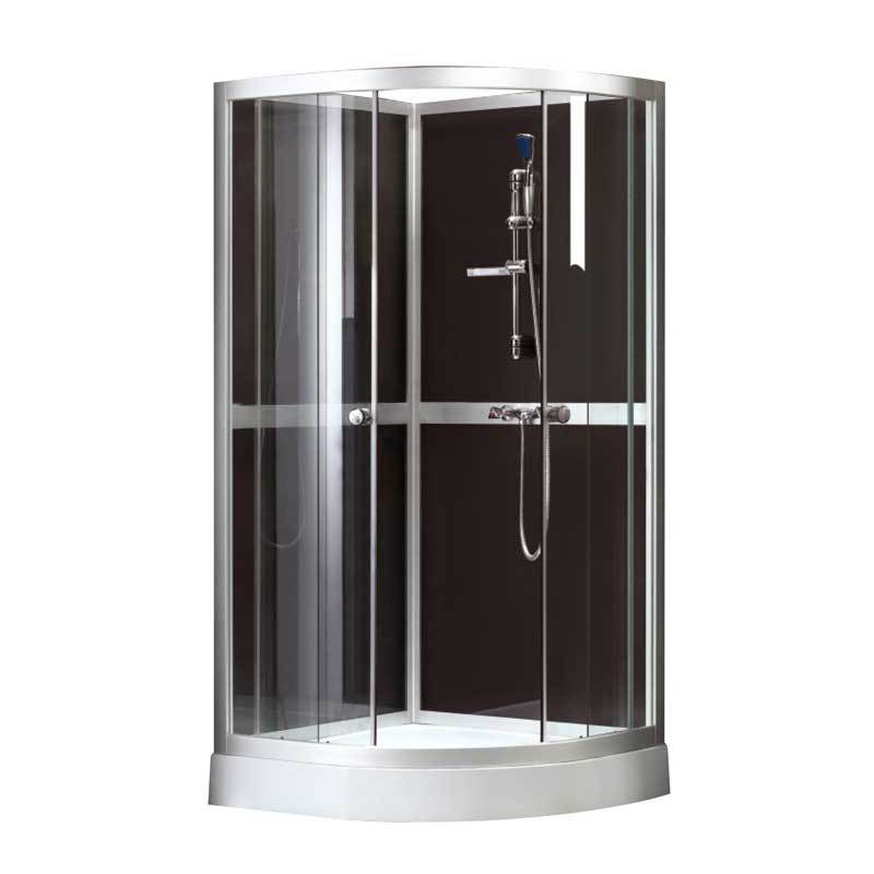High quality sector tray slide door shower room set OSK-8517
