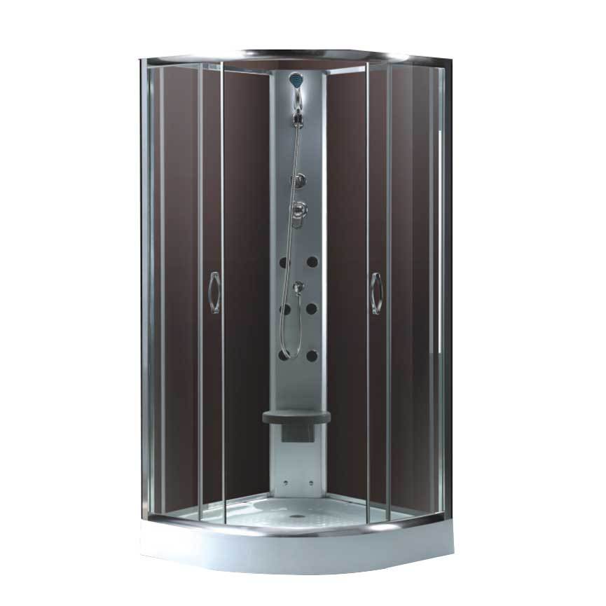 Low Price Bathroom Shower Enclosure with Seat  OSK-206