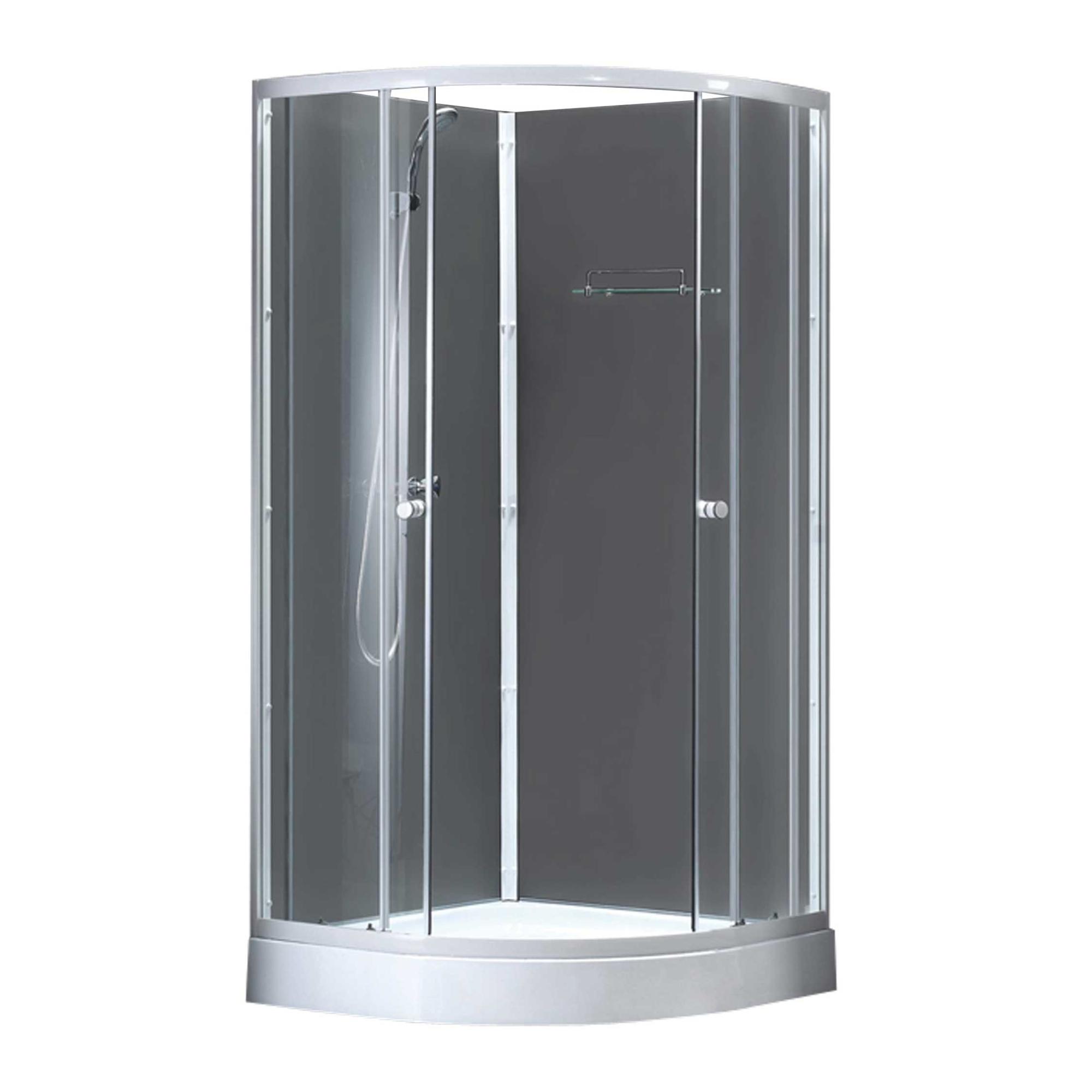 Spare parts tempered shower enclosure with frame OSK-8519