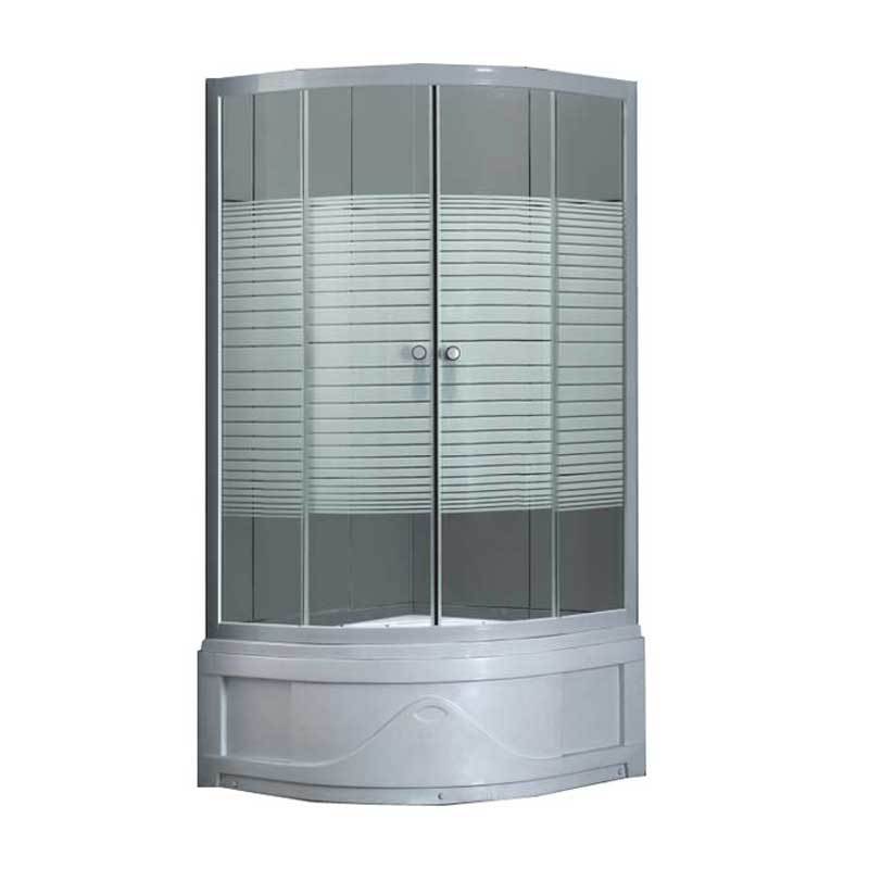 Cheap customized enclosed glass shower cubicle OSK-833