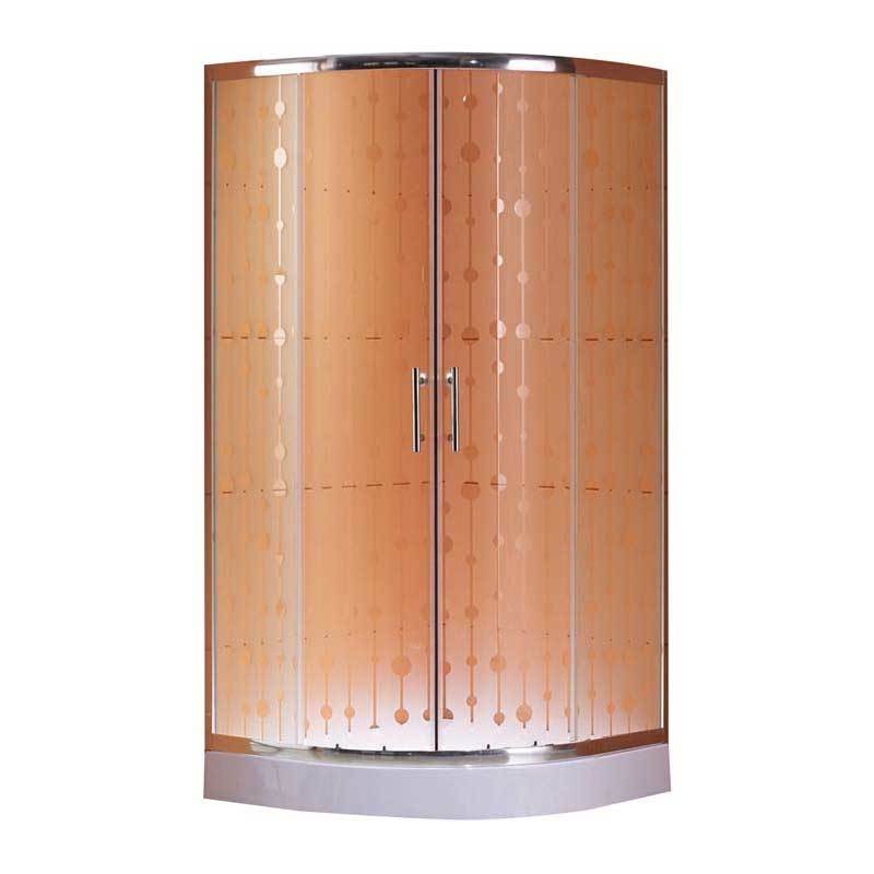 Hot sale luxury tempered glass Frame Round Shower cabin  OSK-837I