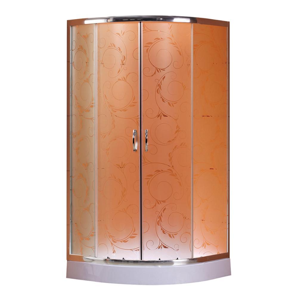 CE Simple Beautiful Design Matt Shower Enclosure Unit OSK 837J