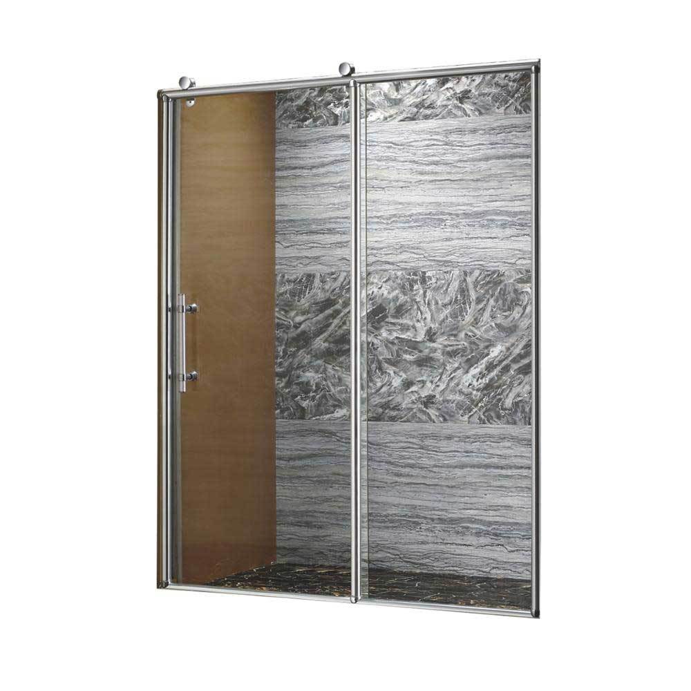 Best price new design sliding partition shower doors for interior bathroom door OSK-B704