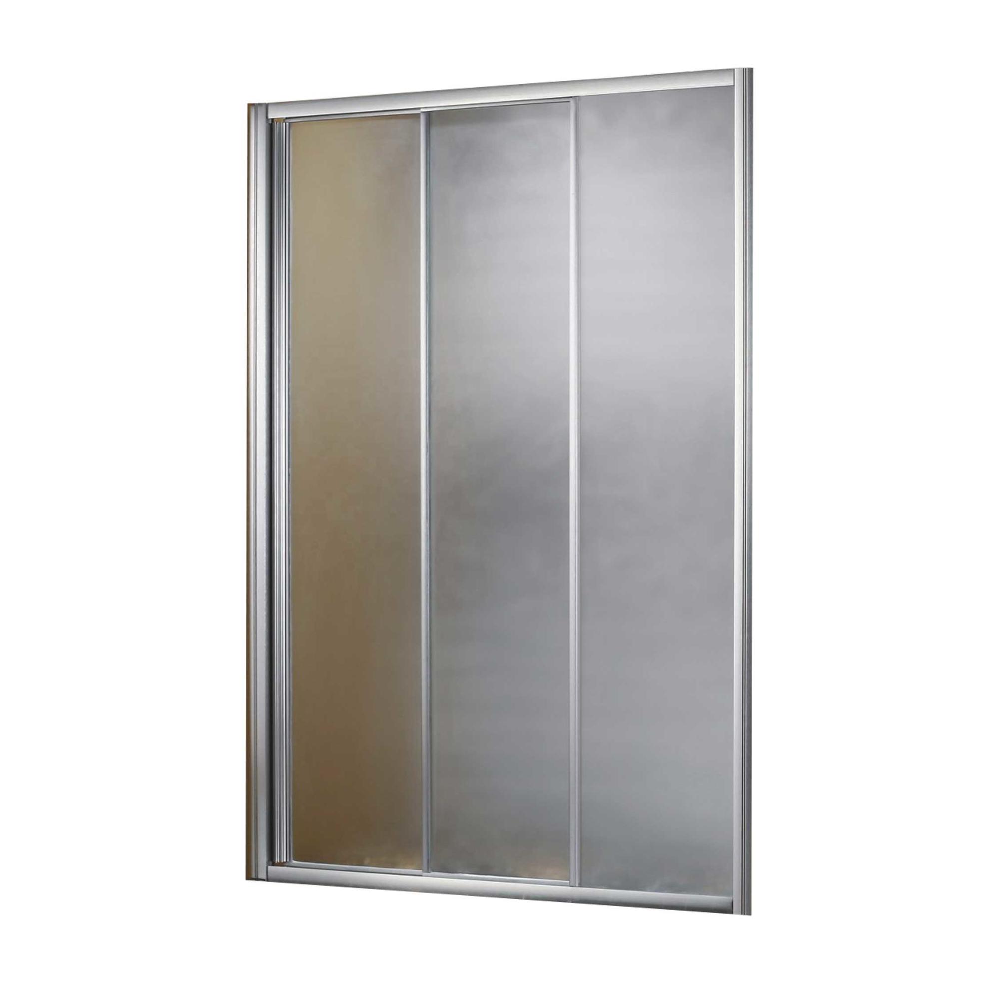 Popular Sliding Tempered Glass 3 Panel Bath Screen OSK-B713
