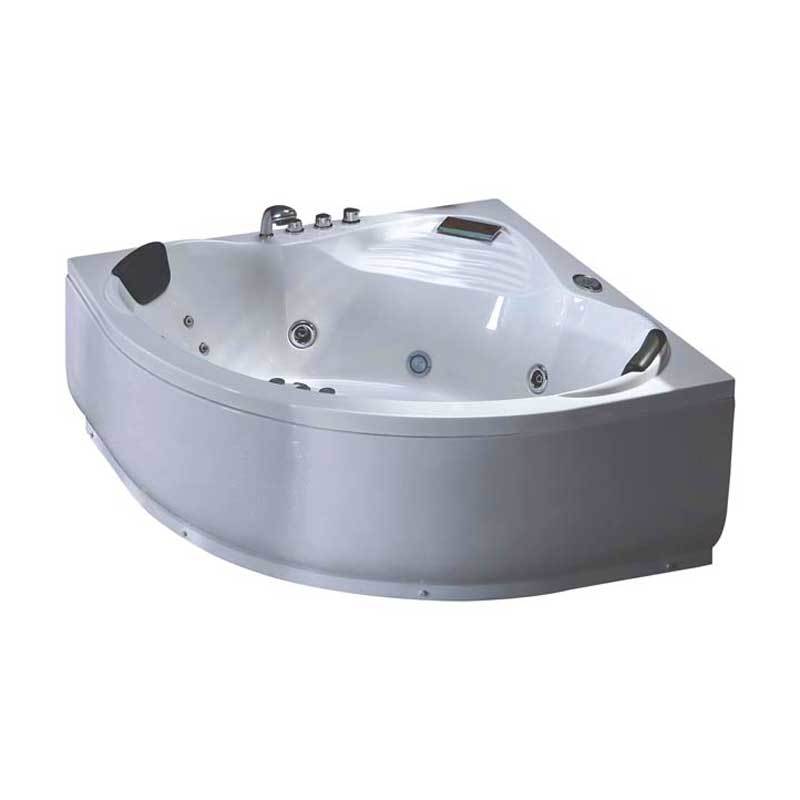 Corner whirlpool massage bathtub for two people OSK-908