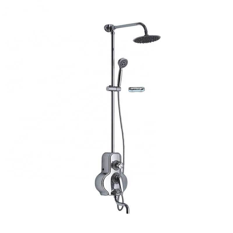 High quality wall hand shower panel with sliding bar OSK-716