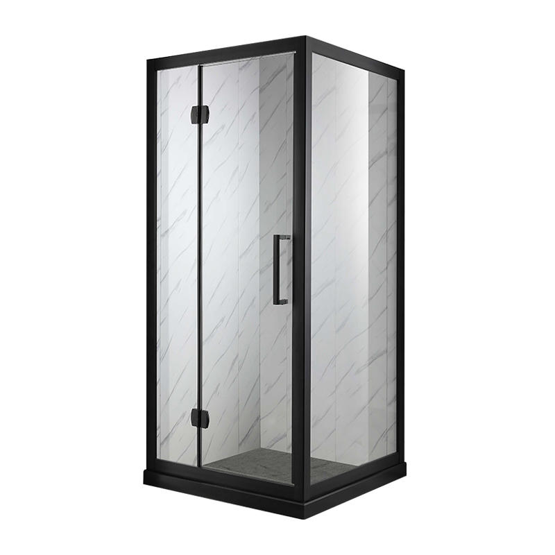 2019 New style black frame hinge 2 side glass shower room  OSK-883A-2