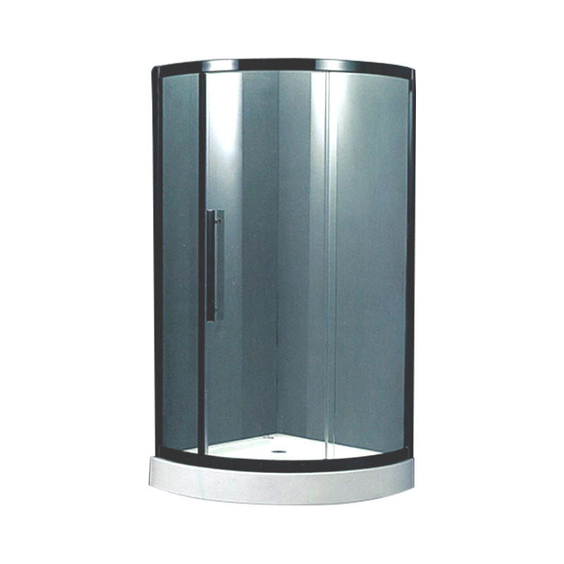 Black Frame Cheap Shower Enclosure Set  OSK-837B-3