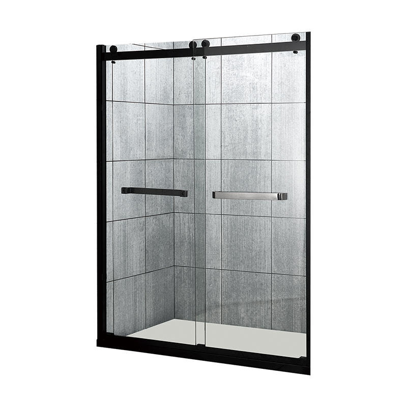 Luxury Big 2 doors frameless glass shower screen OSK-B701A-1
