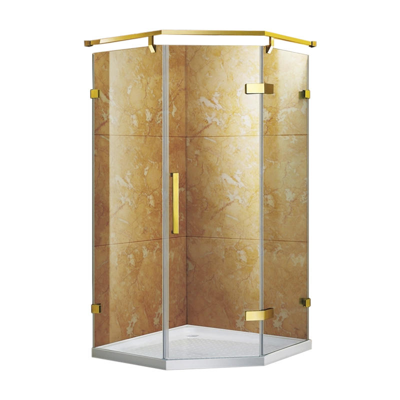 Open door transparent 3 side glass shower enclosure OSK-827A-3
