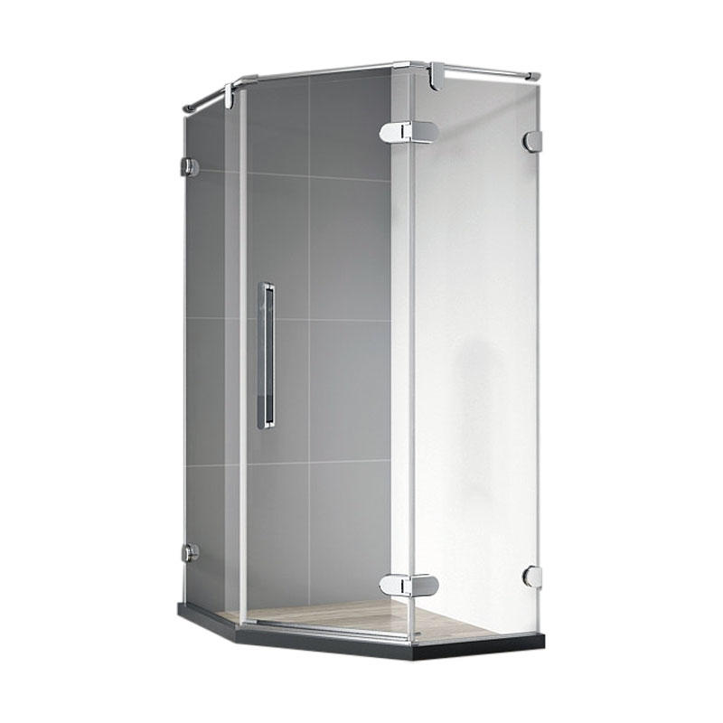 Diamond ABS tray glass shower room for hotel OSK-827A-6