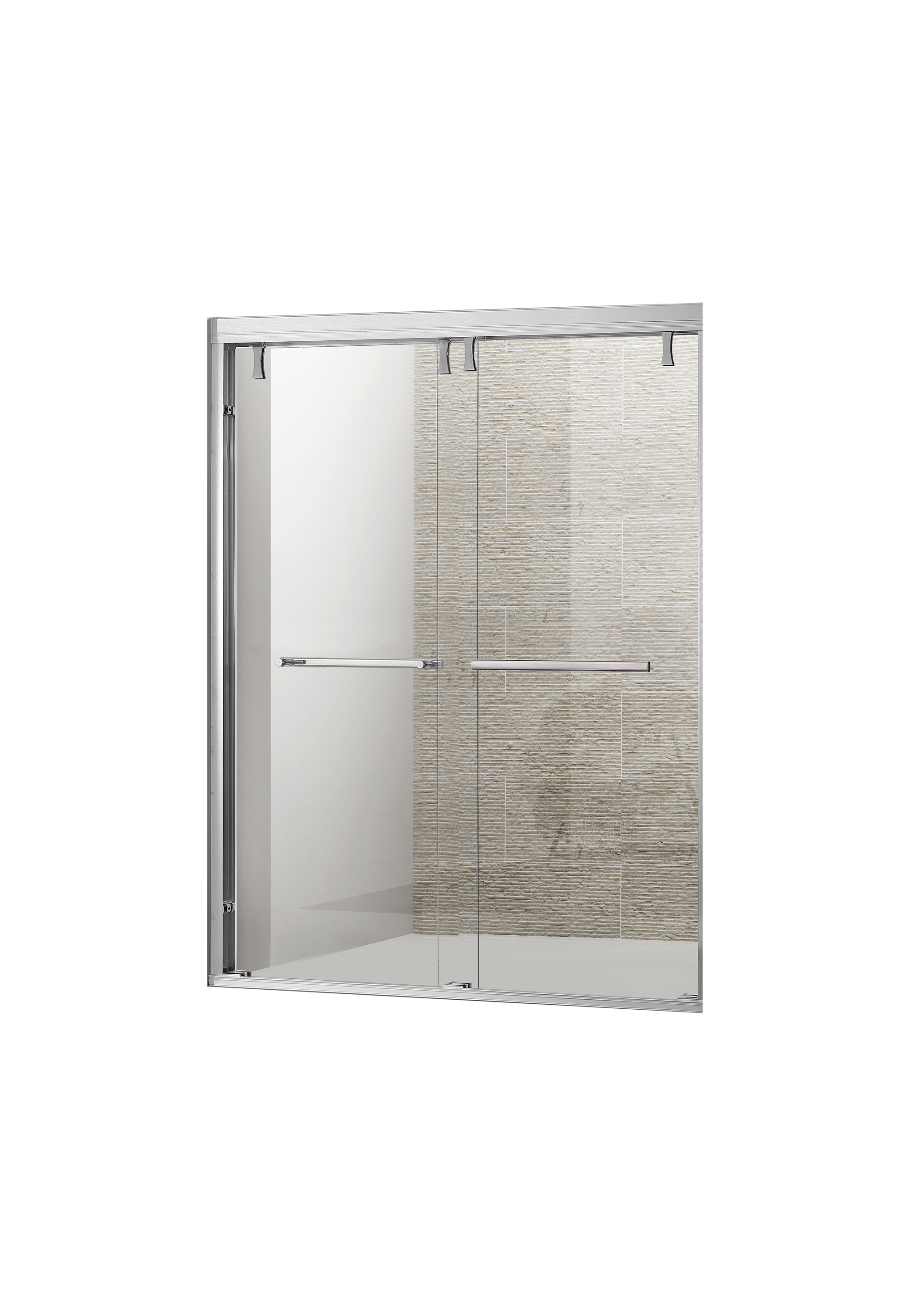 OSK-212 New luxury large two-door glass shower screen in-line shower door