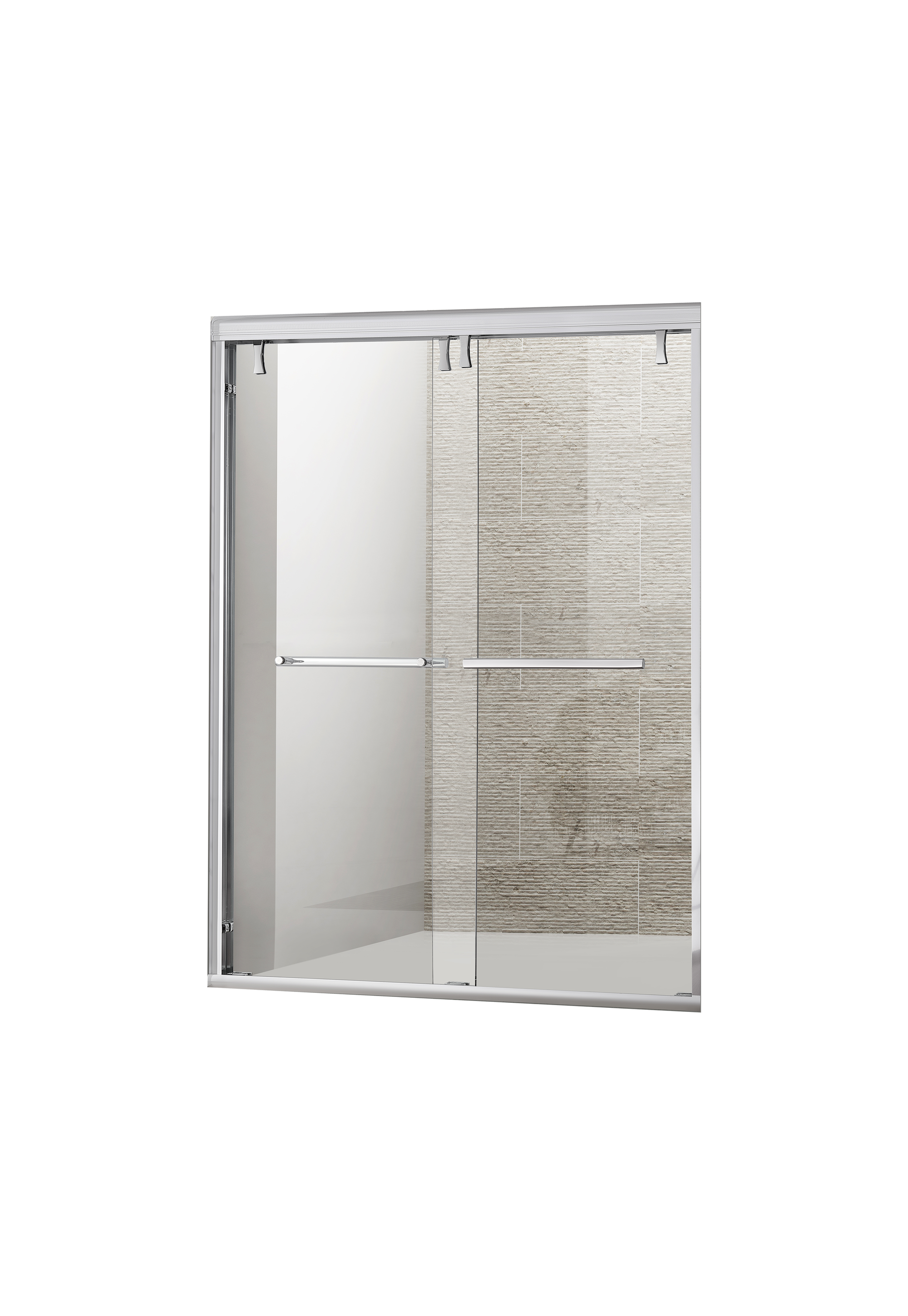 OSK-212-1 New luxury large two-door glass shower screen in-line shower door