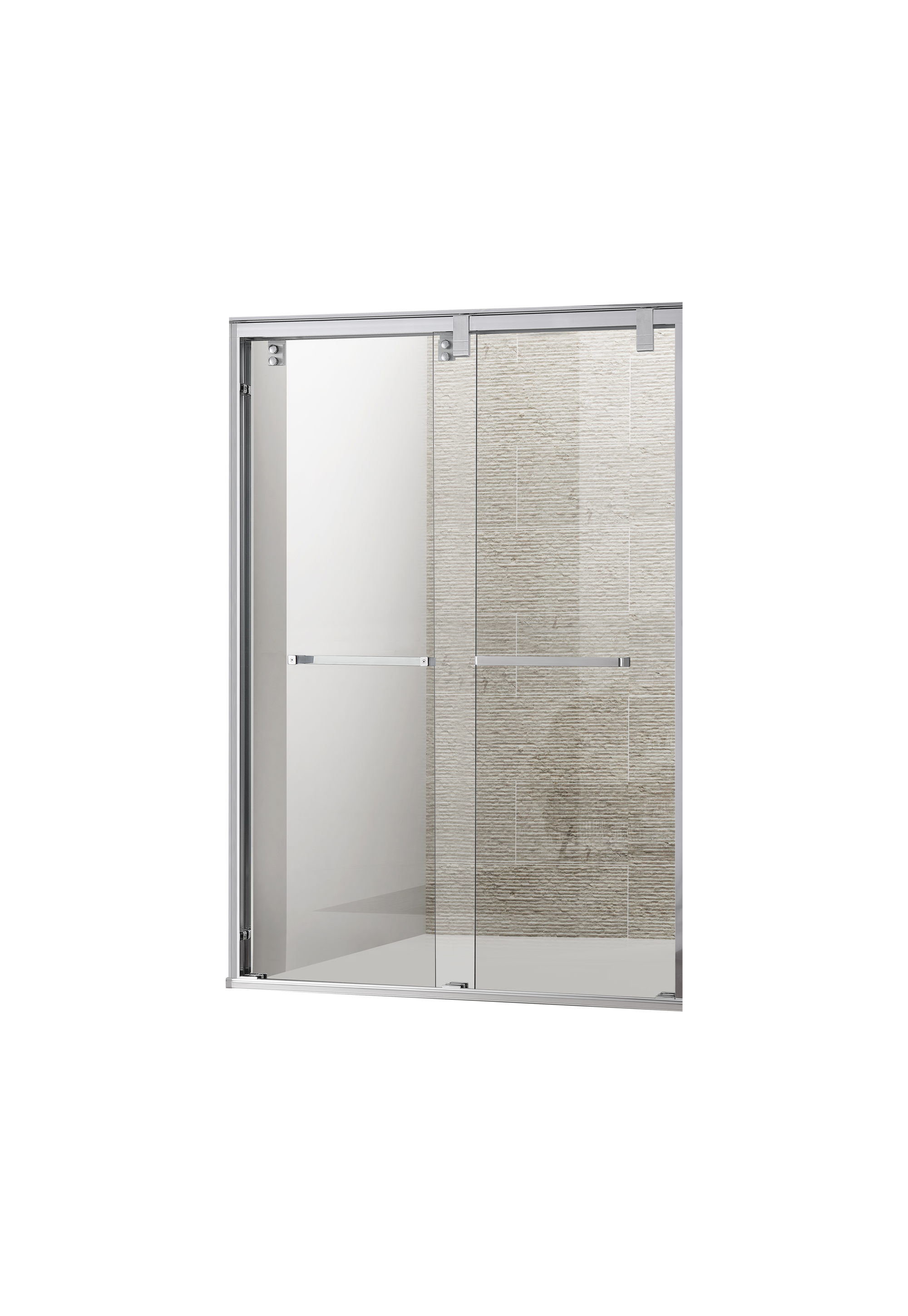 OSK-215 Modern stylish one piece style shower door