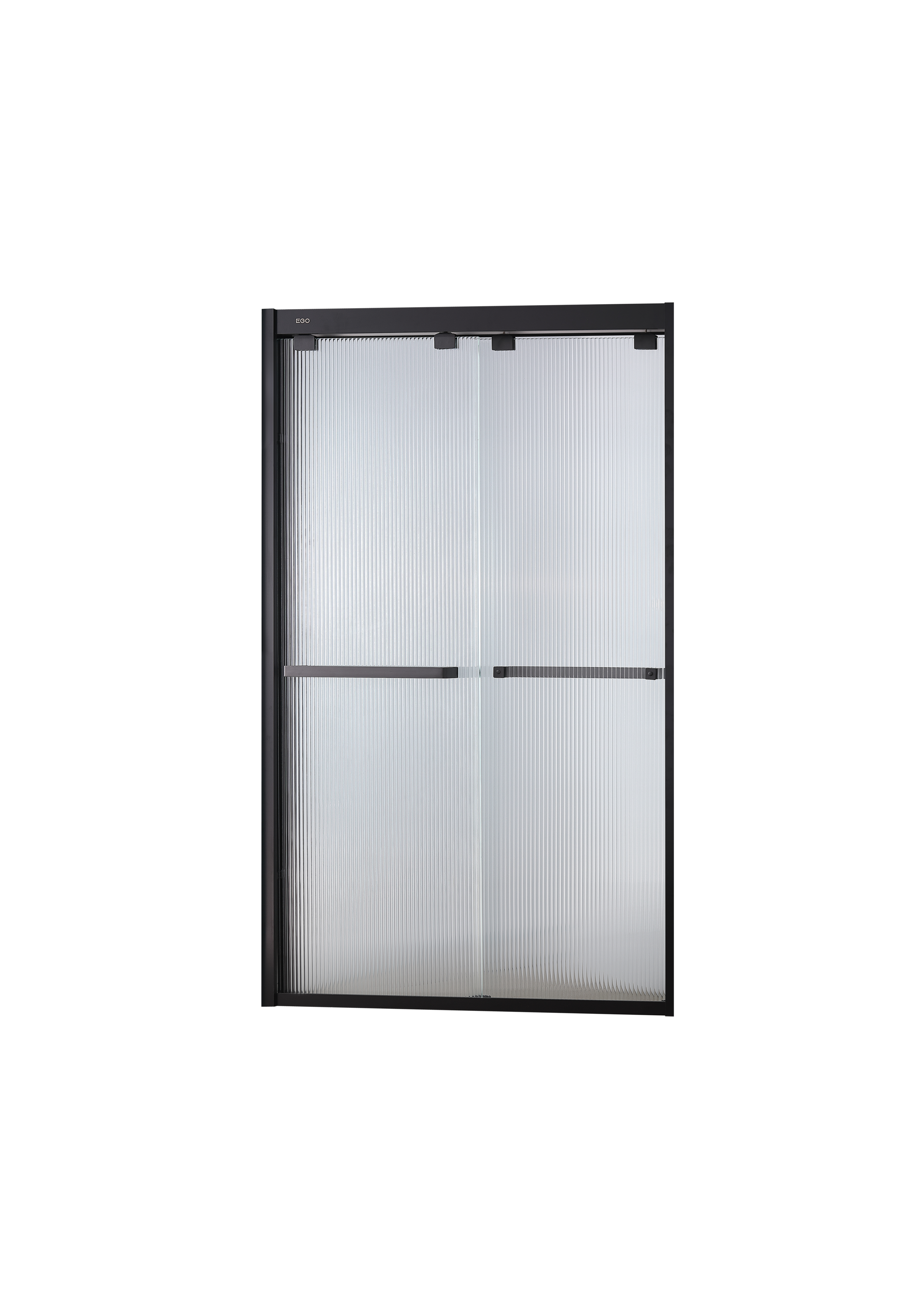 OSK-999BL New luxury large two-door frameless glass shower screen one-shaped shower door